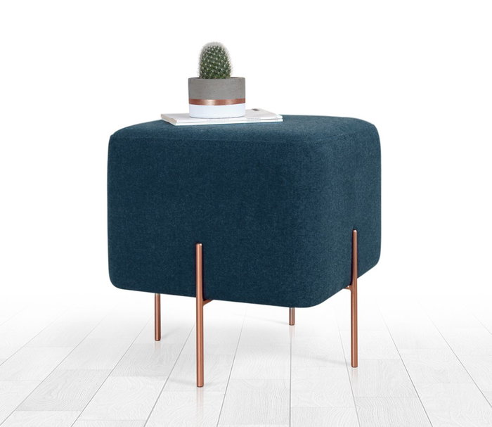Atelier Del Sofa Puf Bohemio Copper 62 - Navy Blue